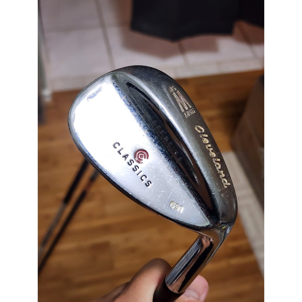 Cleveland 691 Classics 58 Degree Short Wedge Flex Steel Golf Club RH 36in